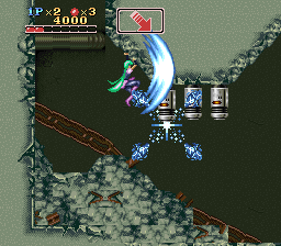 Run Saber screenshot 4 for Super Nintendo
